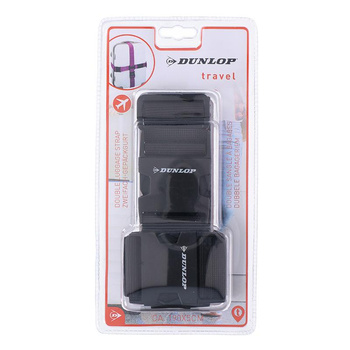 Dunlop - Strap for securing luggage suitcase dl. 190 cm (black)