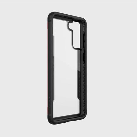 X-Doria Raptic Shield - Etui aluminiowe Samsung Galaxy S21+ (Antimicrobial protection) (Red)
