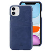 Crong Neat Cover - iPhone 11 Pro case with pockets (blue)