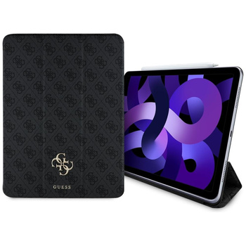 Guess Magnetic 4G Big Logo – Hülle iPad Air 13" M3 (2025) / iPad Air 13" M2 (2024) (schwarz)