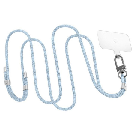 Spigen Universal Strap Set Crossbody & Wrist - Bandoulière + dragonne pour téléphone portable (Mute Blue)