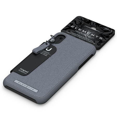 Nordic Elements Original Idun - Material Case for iPhone Xs Max (Mid Grey)