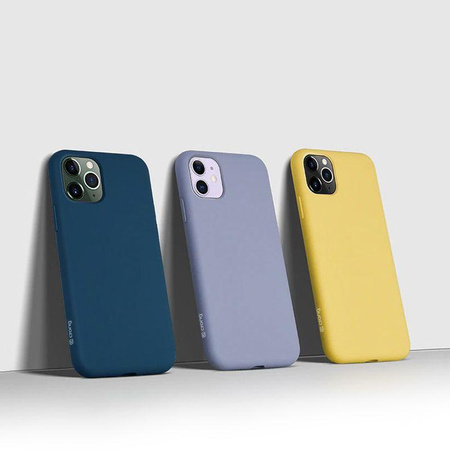 Crong Color Cover - Coque pour iPhone 11 Pro (Bleu marine)