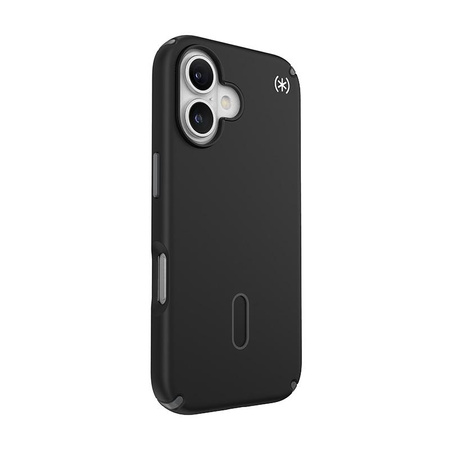 Speck Presidio2 Pro ClickLock & MagSafe - iPhone 16 Tasche (Schwarz / Schiefergrau / Weiß)