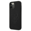 Karl Lagerfeld Silicone Ikonik Outline - iPhone 12 / iPhone 12 Pro Case (black)
