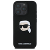 Karl Lagerfeld Silicone Karl Head Print MagSafe - Case iPhone 16 Pro (black)