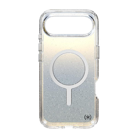 Speck Presidio Lux MagSafe - iPhone Air Tasche (Hyper Mirror Glitter / Silber Metallic)