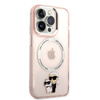 Karl Lagerfeld IML NFT Karl & Choupette Magsafe - iPhone 14 Pro Case (pink)