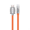 WEKOME WDC-186 Wingle Series - Câble de connexion USB-A à USB-C à charge rapide 1 m (orange)