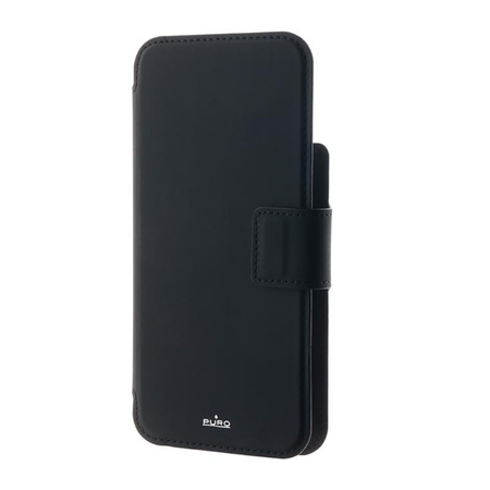 PURO Folio MagSafe Case - iPhone 14 Pro / 13 Pro Case (black)