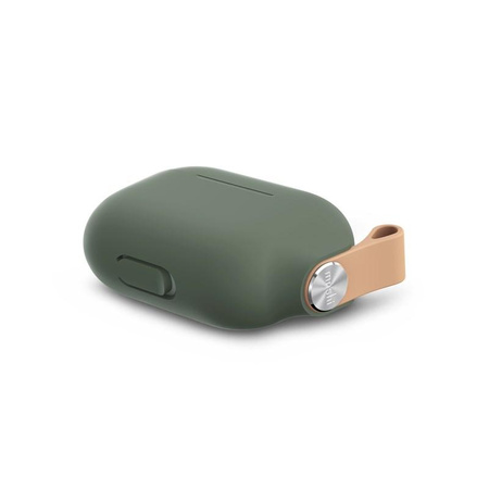 Moshi Pebbo - AirPods Pro Tasche mit abnehmbarer Handschlaufe (Mintgrün)