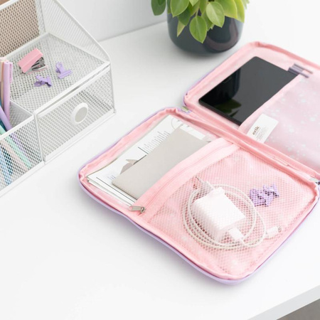 ETUI PUSHEEN NA TABLET DLA DZIECI do 10 cali UNIWERSALNE Z KOTEM NA ZAMEK