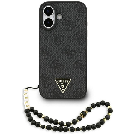 Guess 4G Strap Triangle Logo MagSafe - Case for iPhone 17 (black)