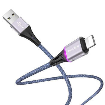 Borofone Glory - USB zu Lightning Anschlusskabel (blau)