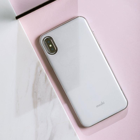 Moshi iGlaze - iPhone Xs Max Case (Pearl White)