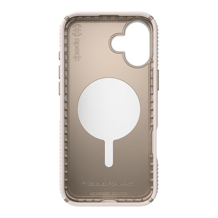 Speck Presidio2 Grip ClickLock & MagSafe - iPhone 16 Plus tok (Bleached Bone / Heirloom Gold / Hazel Brown)