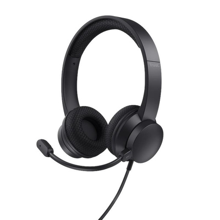 Trust Ayda - Headset with microphone USB-A/USB-C & ENC (Black)