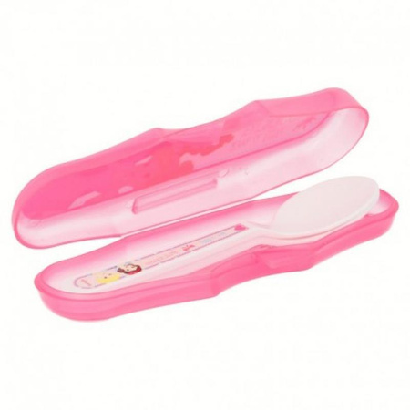 Princesse - Set de couverts pour enfants dans une mallette de voyage (2 cuillères)