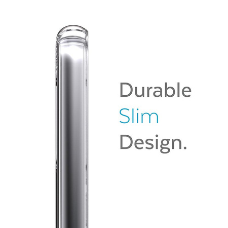Speck Presidio Perfect-Clear - Étui pour Samsung Galaxy S22 avec revêtement MICROBAN (transparent/transparent)