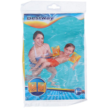 Bestway - manchons de bain pour enfants 23x15 cm (Ananas)