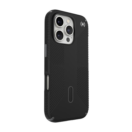 Speck Presidio2 Grip ClickLock & MagSafe - iPhone 16 Pro Case (Black / Slate Grey / White)