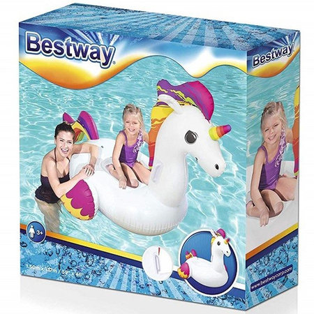 Bestway - Matelas de plage gonflable Licorne