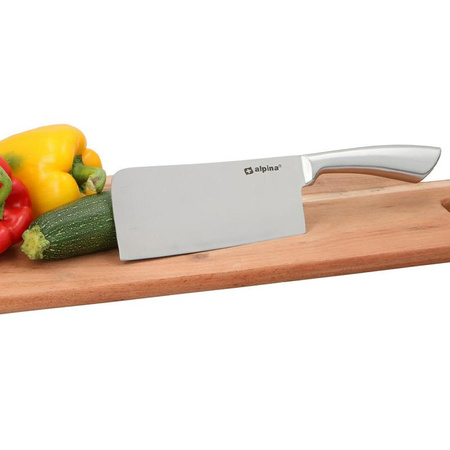 Alpina - Stainless steel chopping and shredding knife / chopper 31 cm