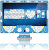 Nexgen Skins - 3D hatású iMac 27" tok skin szett (Szívek és százszorszépek 3D)