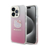 Hello Kitty IML Gradient Electrop Kitty Head - Coque iPhone 14 Pro (rose)