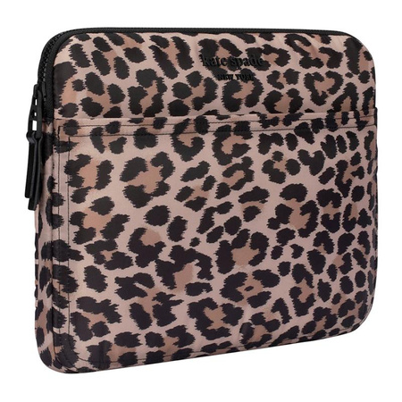 Kate Spade New York Puffer Sleeve - obal na MacBook Pro 14" / Notebook 14" (Classic Leopard)