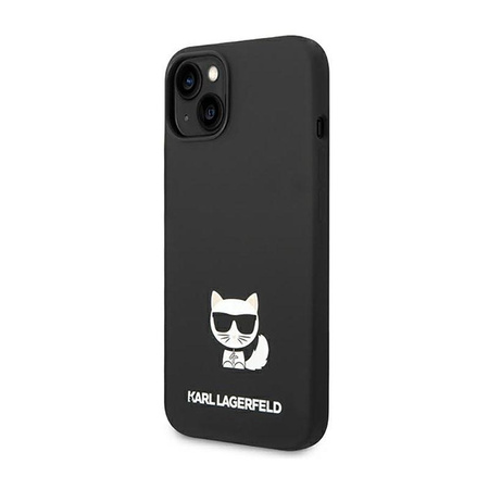 Karl Lagerfeld Choupette Body - iPhone 14 Plus Tasche (schwarz)