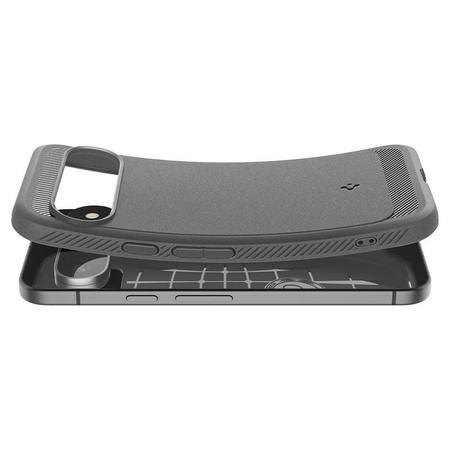 Spigen Rugged Armor - Étui pour Google Pixel 9 / 9 Pro (Gris marbré)