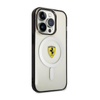 Ferrari Outline Magsafe - iPhone 14 Pro Max Case (Transparent)