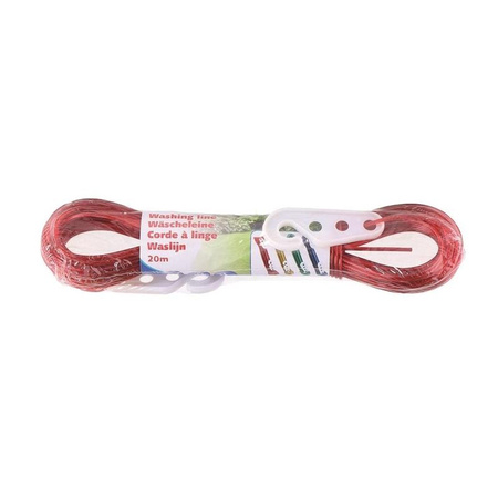 Lifetime - Clothesline 20m (Red)