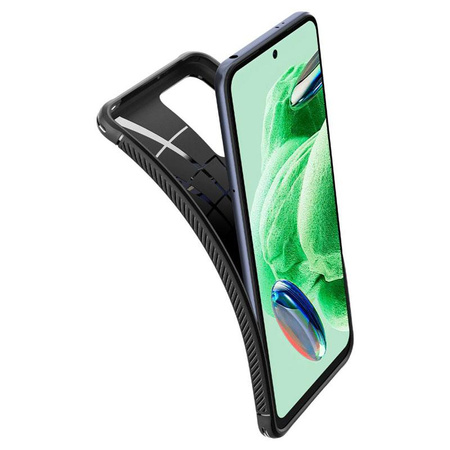 Spigen Rugged Armor - tok Xiaomi Redmi Note 12 5G/POCO X5 5G (fekete)