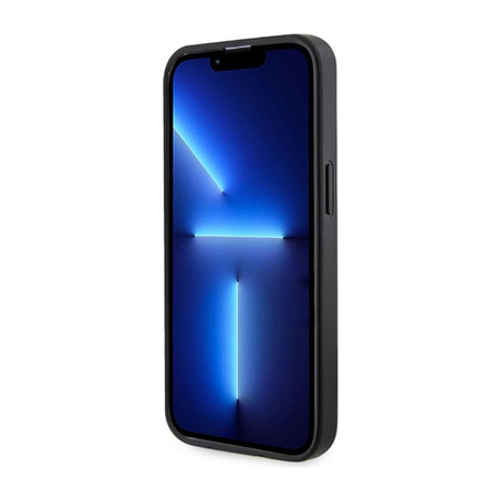 Guess 4G Printed Stripes MagSafe - pouzdro pro iPhone 13 Pro (černé)