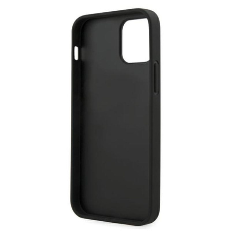 Karl Lagerfeld Saffiano Ikonik Karl`s Head - iPhone 12 Pro Max tok (fekete)