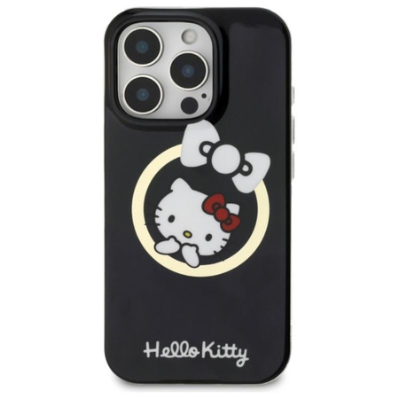 Hello Kitty IML Fun Bow MagSafe - Étui pour iPhone 16 Pro (noir)