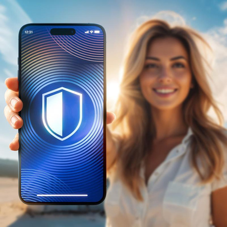 3mk HardGlass Matt Max Privacy - Matné tvrzené sklo s filtrem na ochranu soukromí pro iPhone 16 Pro