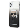 Karl Lagerfeld Iconic Karl Gradient - iPhone 11 Pro Max Tasche (schwarz)