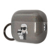 Karl Lagerfeld Glitter NFT Karl & Choupette - Étui AirPods Pro 2 (noir)