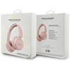 Guess Metal Logo Script - Écouteurs intra-auriculaires sans fil Bluetooth V5.3 (rose)