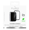 Puro Flexible Shield Edge to Edge – Szkło ochronne hybrydowe na ekran + aplikator Apple Watch 7 (41 mm)
