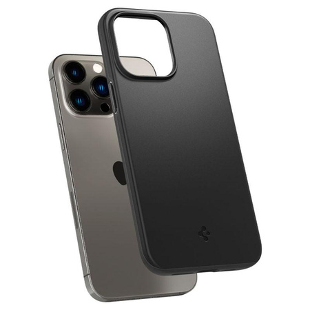 Spigen Thin Fit - tok iPhone 14 Pro készülékhez (fekete)