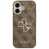 Etui do iPhone 17 Guess Classic Oryginalne Brązowy Modny Pokrowiec Case