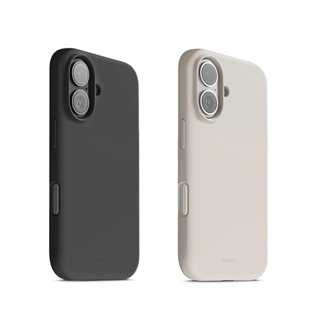 SILICONE MAGSAFE ETUI FOR IPHONE 17 Crong BEige MAGNETIC CASE