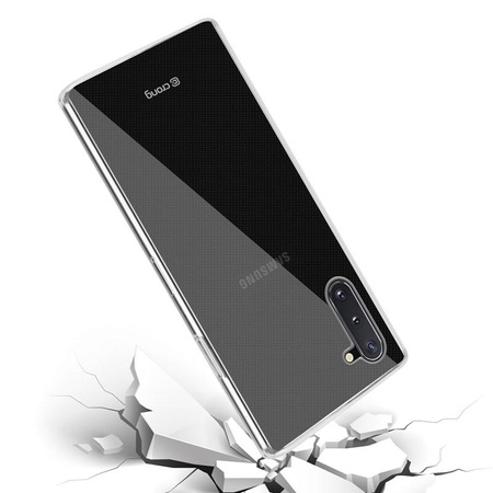 Crong Crystal Slim Cover - Étui pour Samsung Galaxy Note 10 (Transparent)