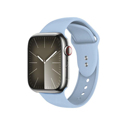 Crong Liquid - Pánt Apple Watch 42/44/45/49 mm-es órához (kék)