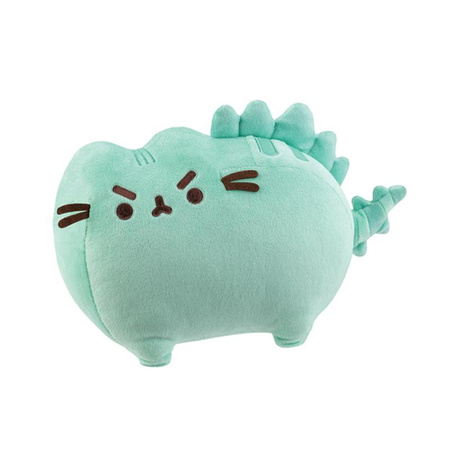 PUSHEEN DINOSAUR PUSHEY PUSH, Plüschkatze, Pusheenosaurus Plüsch, 24cm
