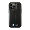 BMW steppelt tricolor MagSafe - iPhone 13 Pro tok (fekete)